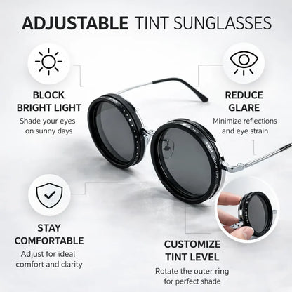 Black Lens Sunglasses