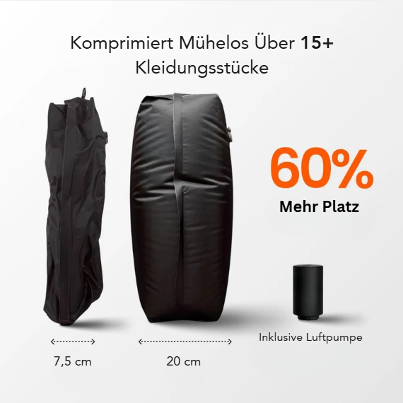 VacuBag™ - Reiseset mit Pumpe